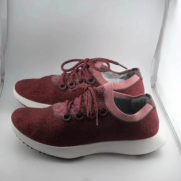 allbirds wool dasher mizzle WDM shoes/sneakers men usa size 10 red