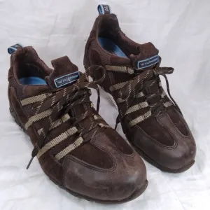 Allrounder by Mephisto Brown Leather Suede SHOES Womens Size 6.5 Hiking Sneakers