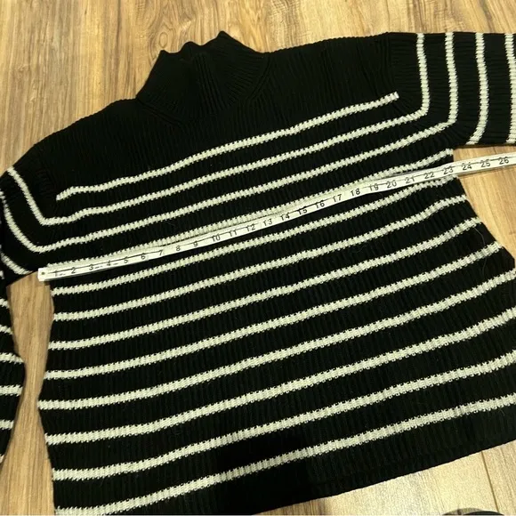AllSaints Melody Merino Wool Blend Stripe Jumper Sweater