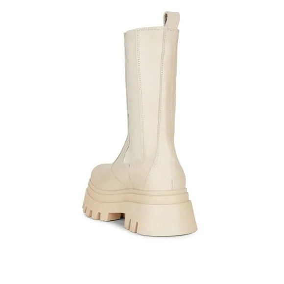 ALOHAS All Rounder Boots Cream Rubber Chunky