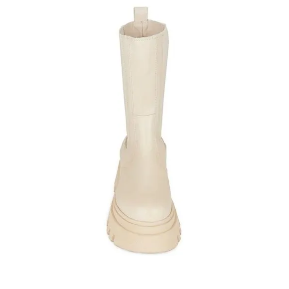 ALOHAS All Rounder Boots Cream Rubber Chunky