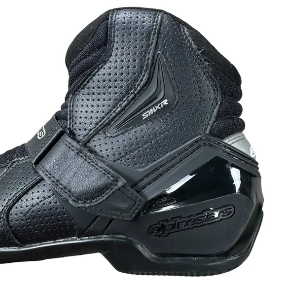 Alpinestars SMX-1 R Vent Mens Leather Motorcycle Riding Boots Size 10.5 US 45 EU