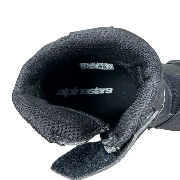 Alpinestars SMX-1 R Vent Mens Leather Motorcycle Riding Boots Size 10.5 US 45 EU