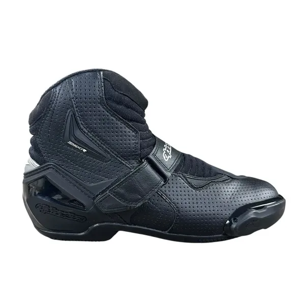 Alpinestars SMX-1 R Vent Mens Leather Motorcycle Riding Boots Size 10.5 US 45 EU