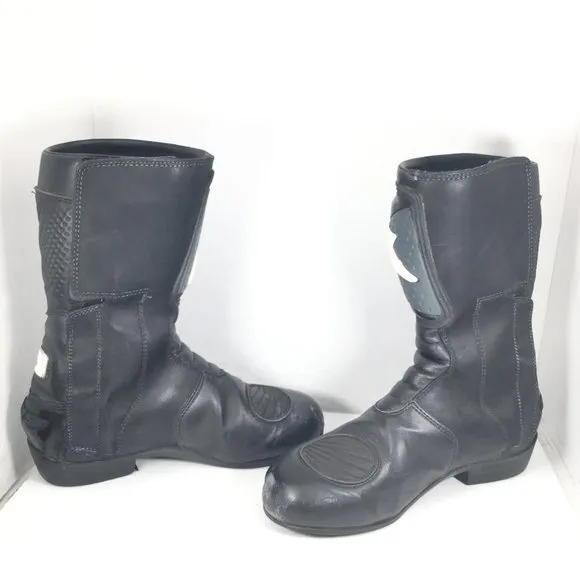 Alpinestars Tech Series Men's Motorcycle Boots Black/Grey Size 43 EU 9 US