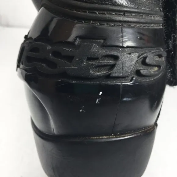 Alpinestars Tech Series Men's Motorcycle Boots Black/Grey Size 43 EU 9 US