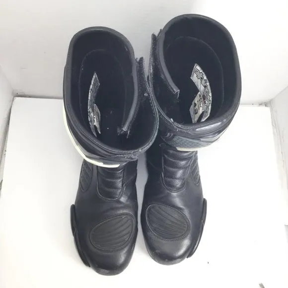 Alpinestars Tech Series Men's Motorcycle Boots Black/Grey Size 43 EU 9 US