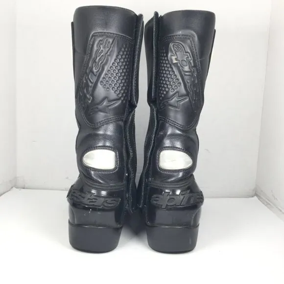 Alpinestars Tech Series Men's Motorcycle Boots Black/Grey Size 43 EU 9 US