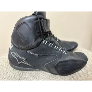 ALPINESTARS WATERPROOF TOURING MOTORCYCLE RIDING BOOTS Womens Sz 8.5 Minor Flaws