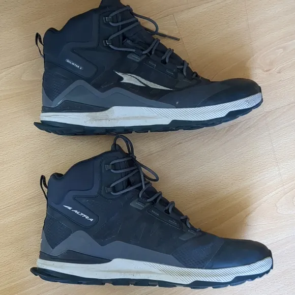Altra Lone Peak All WTHR Weather 2 Mid Hiking Boots Gray Mens 12.5