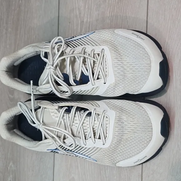 Altra Mens Provision 4.0 White&amp;Blue Running Shoes Sneakers Sz 10.5