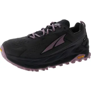 Altra Womens Olympus 5 Hike Low GTX Gray Lace-Up Hiking Shoes Sneakers New