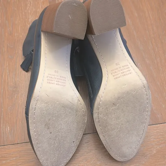 Anthropologie Silent D Uriah Leather Ankle Boots
