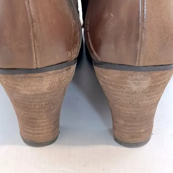 Anthropologie X Sixty Seven distressed Ankle Boots size 38