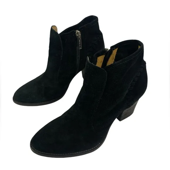 Aquatalia | Fern Black Suede Ankle Boots- size 8