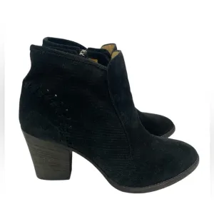 Aquatalia | Fern Black Suede Ankle Boots- size 8