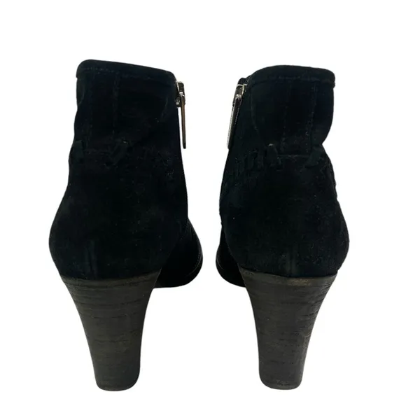 Aquatalia | Fern Black Suede Ankle Boots- size 8
