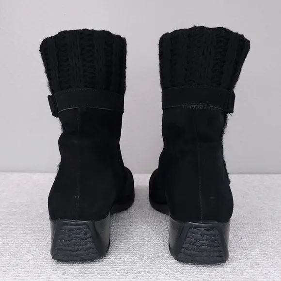 AQUATALIA Mia Demi Wedge Ankle Booties US 10 Weatherproof