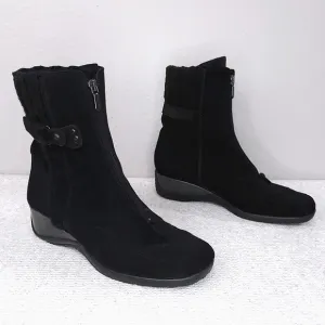 AQUATALIA Mia Demi Wedge Ankle Booties US 10 Weatherproof