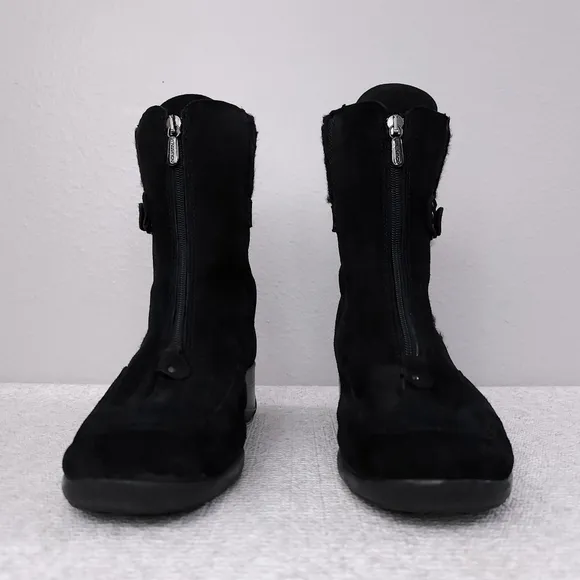 AQUATALIA Mia Demi Wedge Ankle Booties US 10 Weatherproof