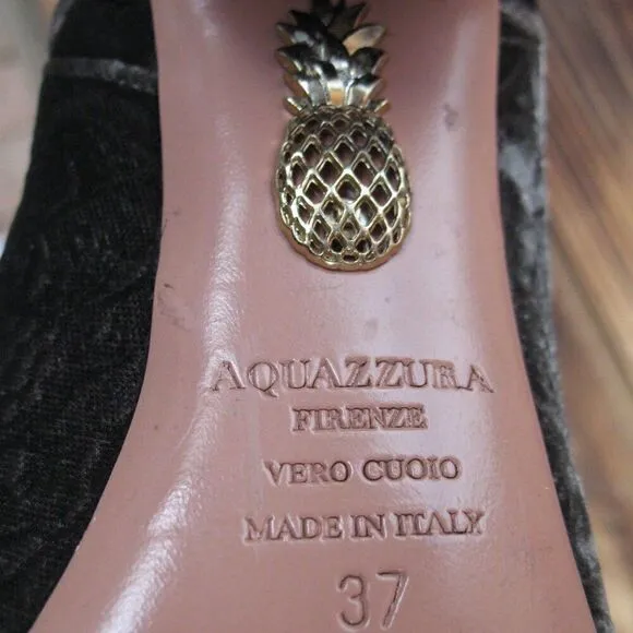 Aquazzura Baroque Heeled Ankle Boots