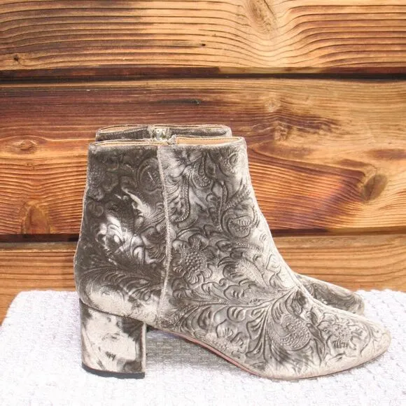 Aquazzura Baroque Heeled Ankle Boots