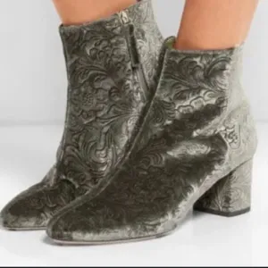 Aquazzura Baroque Heeled Ankle Boots