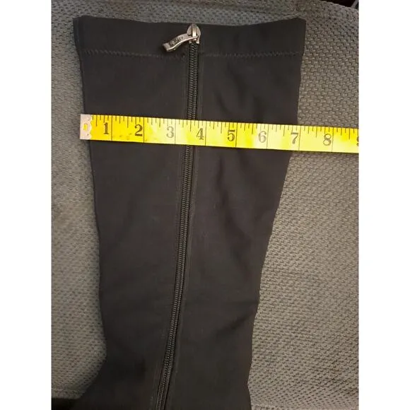 Ara Women's Boot Size 7 Tall Waterproof Black Nylon GoreTex All Weather
