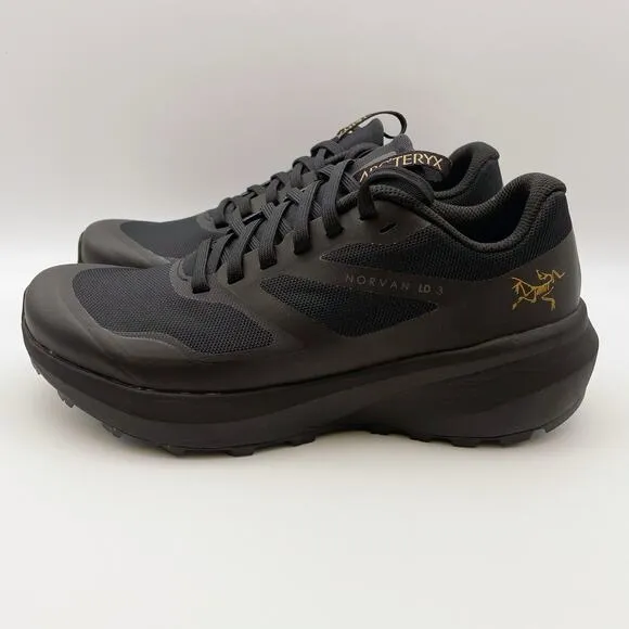 Arc'teryx Mens Norvan LD 3 Trail Running Shoes US 13 EU 48 Black Goretex NWOB