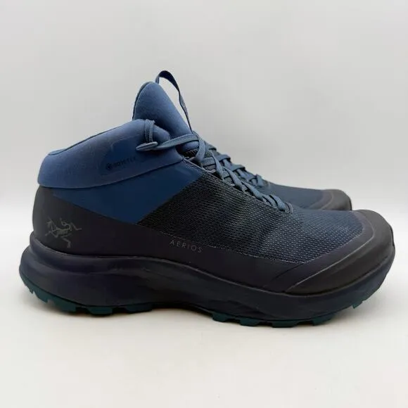 Arc'Teryx Womens Aerios FL 2 Mid GTX Sneakers US 7.5 EU 39 1/3 Blue WP EUC