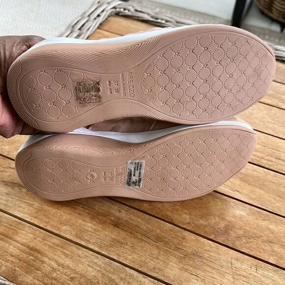AREZZO Tênis ZZ Fun Lycra Shoes - Rose Euro 39=8-8-5