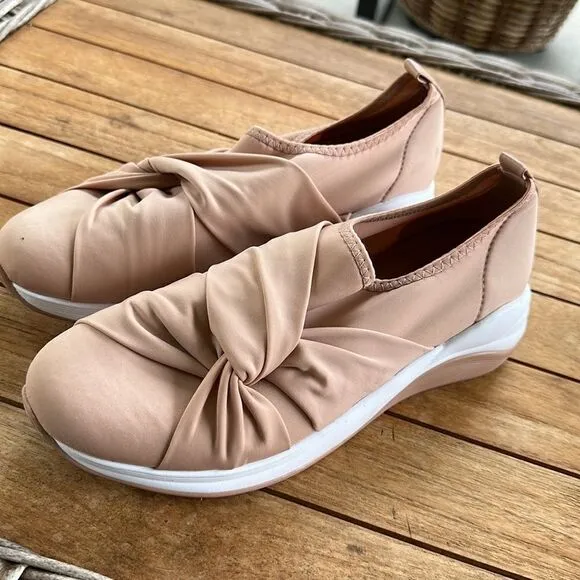AREZZO Tênis ZZ Fun Lycra Shoes - Rose Euro 39=8-8-5