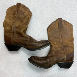Ariat Cowboy Boots Men's Size 9EE Style# 34625 Leather Western Boots Heritage
