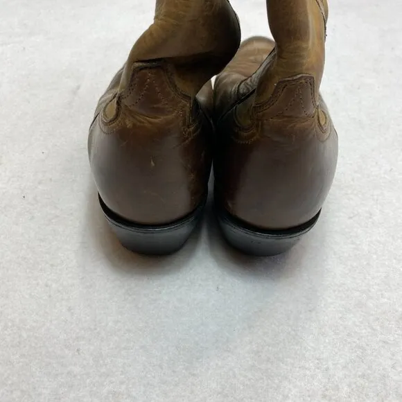 Ariat Cowboy Boots Men's Size 9EE Style# 34625 Leather Western Boots Heritage