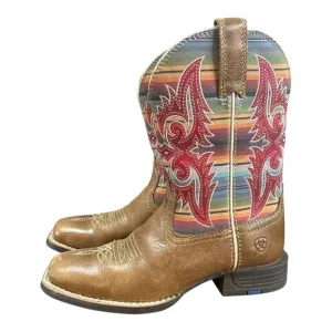Ariat Kids' Brown and Multicolor Western Boots