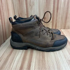 Ariat Shoes Mens Size 11EE ATS Terrain 10002182 Brown Leather Hiking Boots