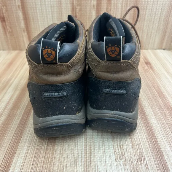 Ariat Shoes Mens Size 11EE ATS Terrain 10002182 Brown Leather Hiking Boots