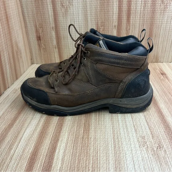 Ariat Shoes Mens Size 11EE ATS Terrain 10002182 Brown Leather Hiking Boots