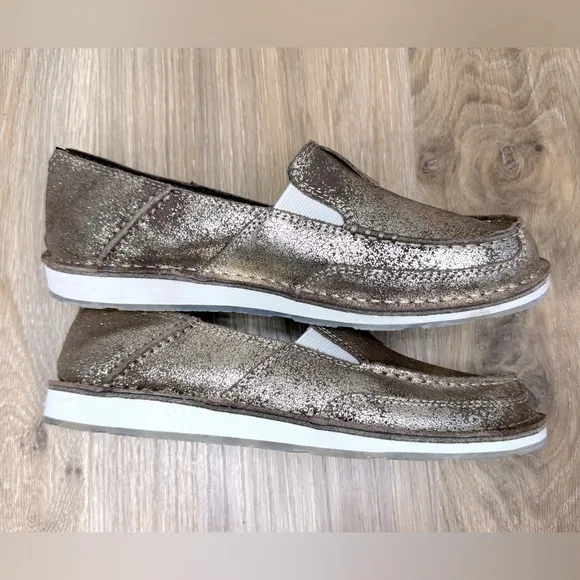ARIAT WOMENS ANTIQUE METALLIC CRUISER 10046919 Size 8.5B LNC