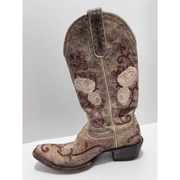 ARIAT Women’s Corazon Shattered Marble Western Cowgirl Boots Leather Size 6.5