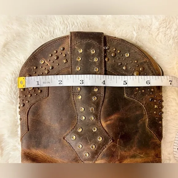Ariat Womens Rhinestone Cowgirl Boots in Sassy Brown Size 7