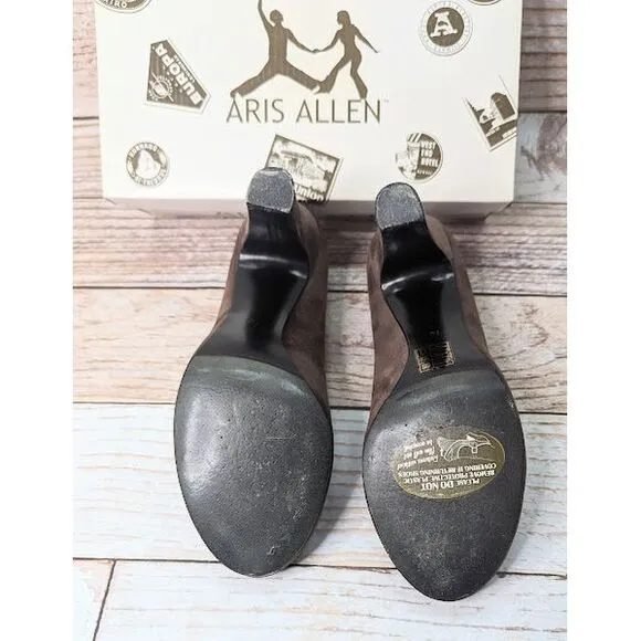 Aris Allen 1940s Criss-Cross‎ 3 Buckle Burlesque Pump Size 10