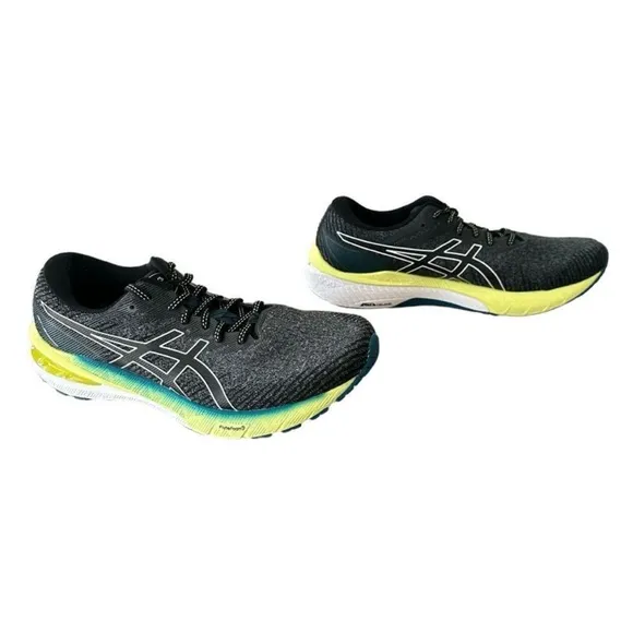 ASICS Black and Yellow Running Shoes GT-2000  Metropolis Graphite Grey Men 8.5