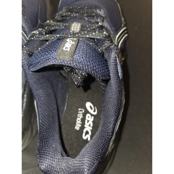 Asics Gel Venture 9 Men's Sz 10 Trail Running Shoes Blue Black Athletic Sneakers