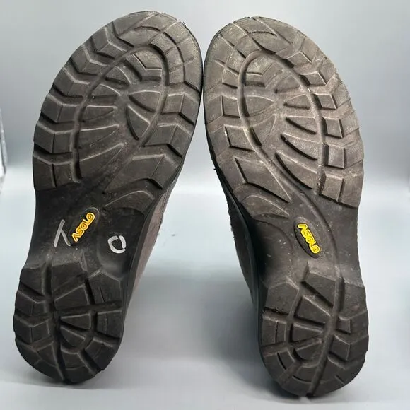 Asolo Hiking Mid High Boots Womens Size 9 Gray Hiking Boots Outdoor Shoes