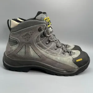 Asolo Hiking Mid High Boots Womens Size 9 Gray Hiking Boots Outdoor Shoes
