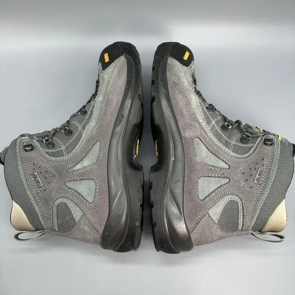 Asolo Hiking Mid High Boots Womens Size 9 Gray Hiking Boots Outdoor Shoes