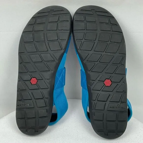 Astral Men’s Webber Sandal Turquoise Sz 9 Water Blue Adjustable Outdoor