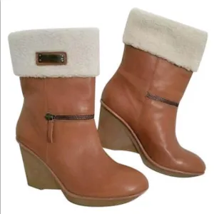 𝅺B. Makowsky BFNANCY Leather Wedges
