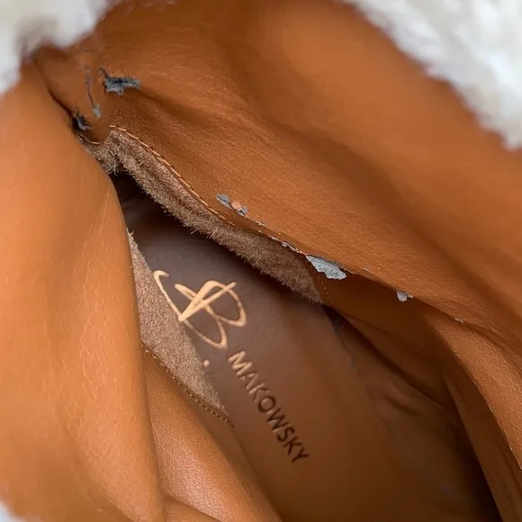 𝅺B. Makowsky BFNANCY Leather Wedges